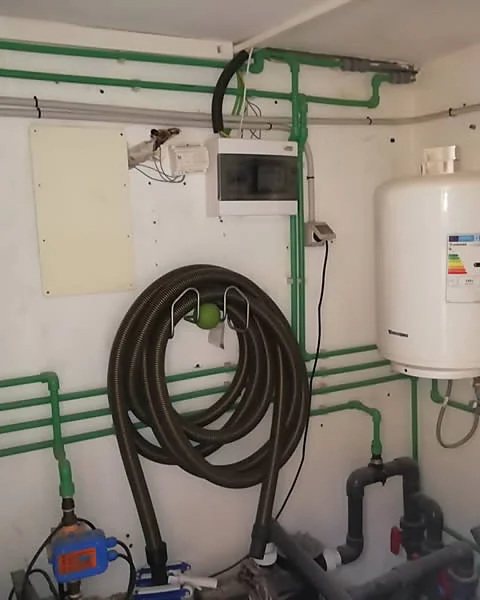 Cuarto de instalaciones de una comunidad